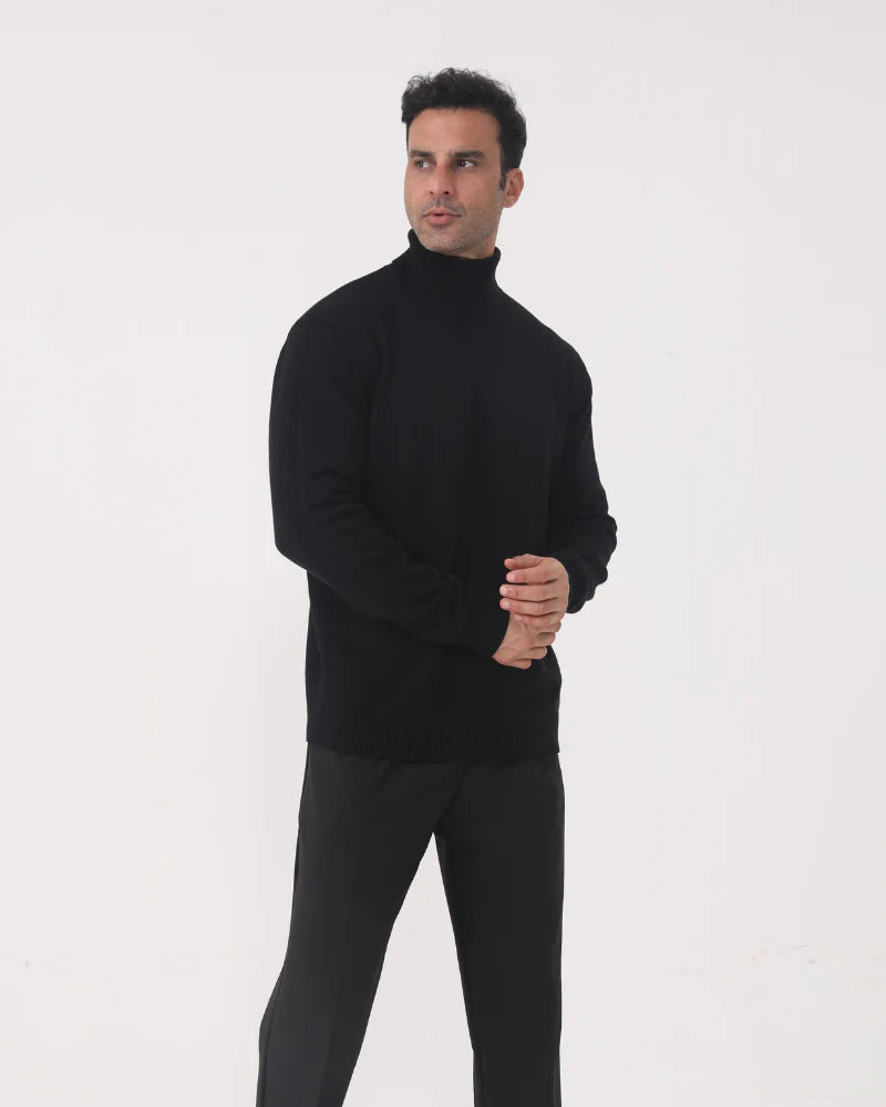 Gstaad Merinowolle Rollkragenpullover