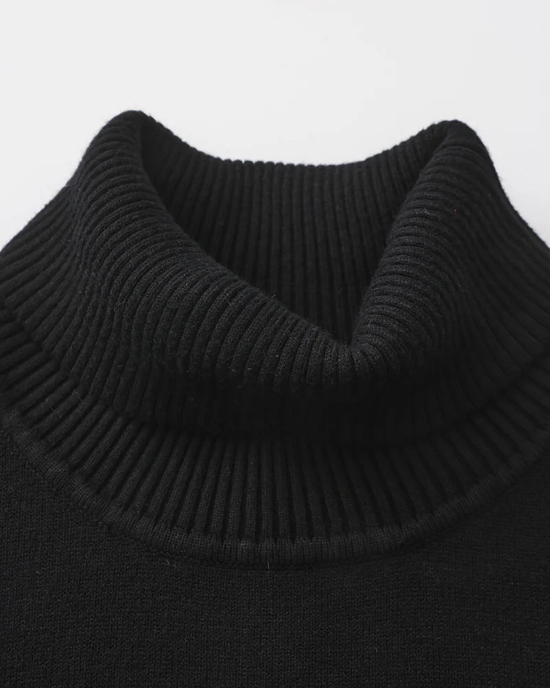 Gstaad Merinowolle Rollkragenpullover