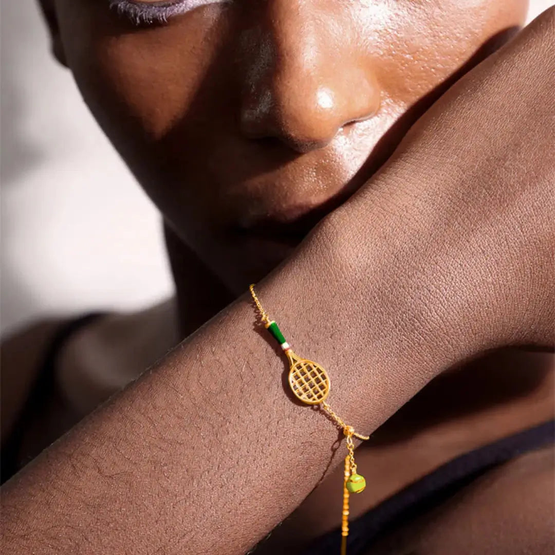 Tennis Racquet Bracelet