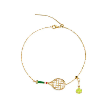 Tennis Racquet Bracelet