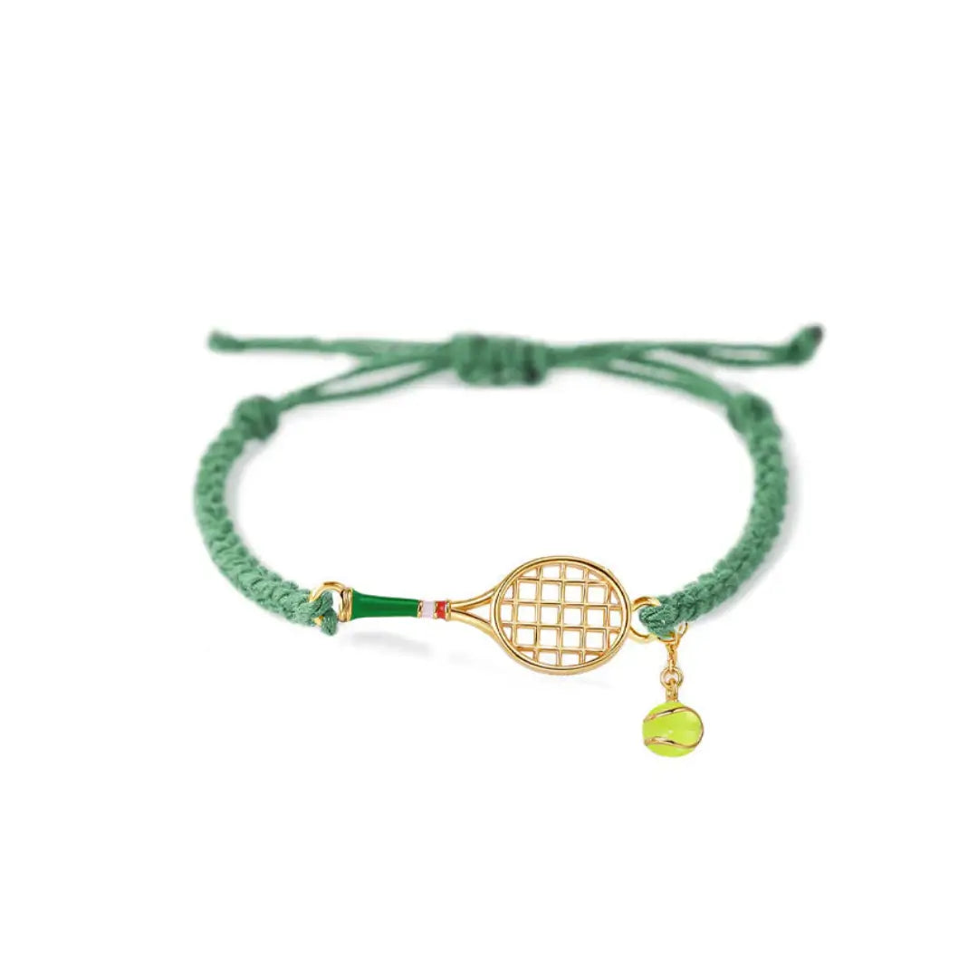 Tennis Racquet Cord Bracelet