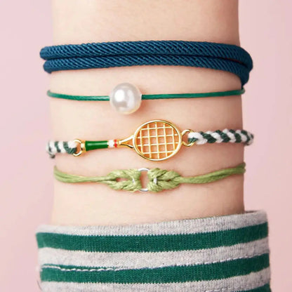 Tennis Racquet Cord Bracelet