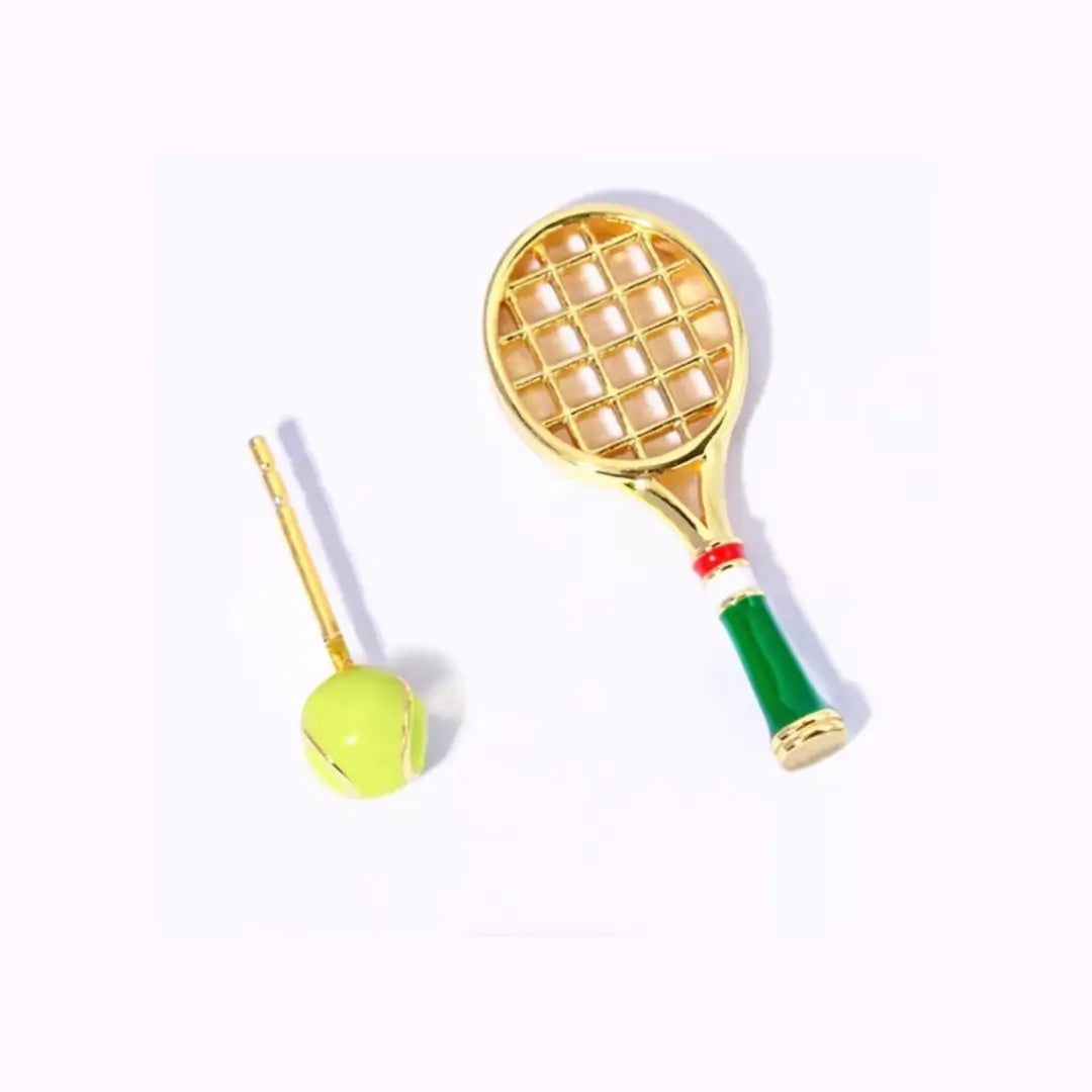 Tennis Racket Earring