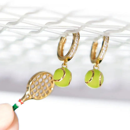 Tennis earrings