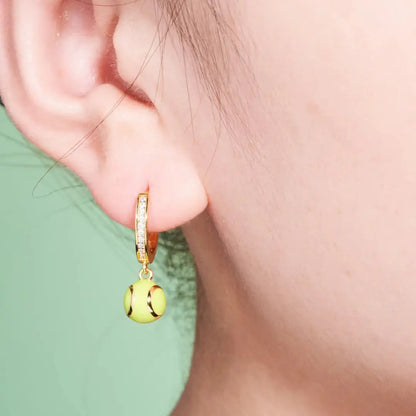 Tennis earrings