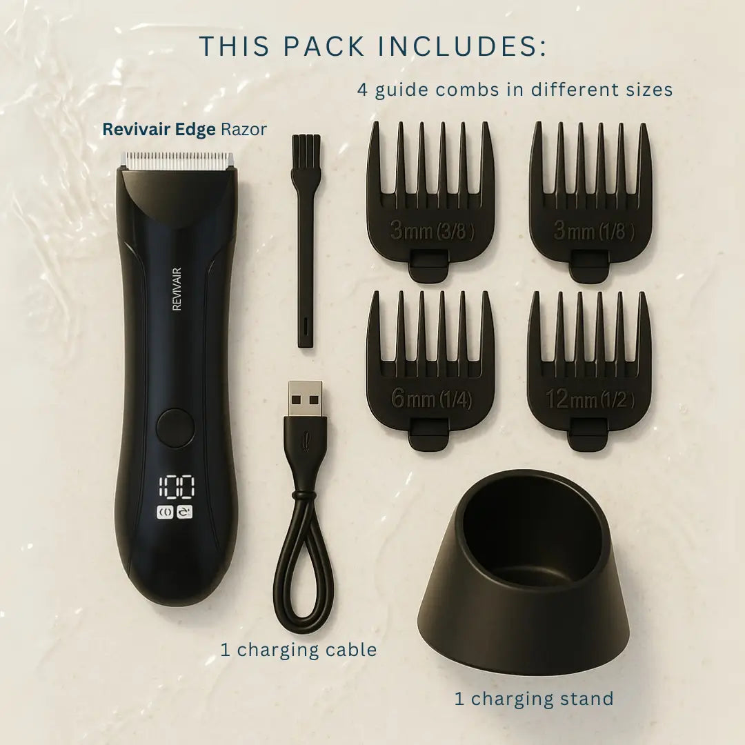 Revivair Edge™ – Gentle, Safe, Irritation-Free Grooming